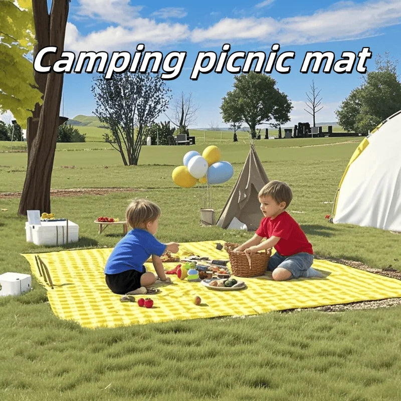 Outdoor camping picnic blanket, mat used for tent cushion, lawn cushion, wider picnic cloth