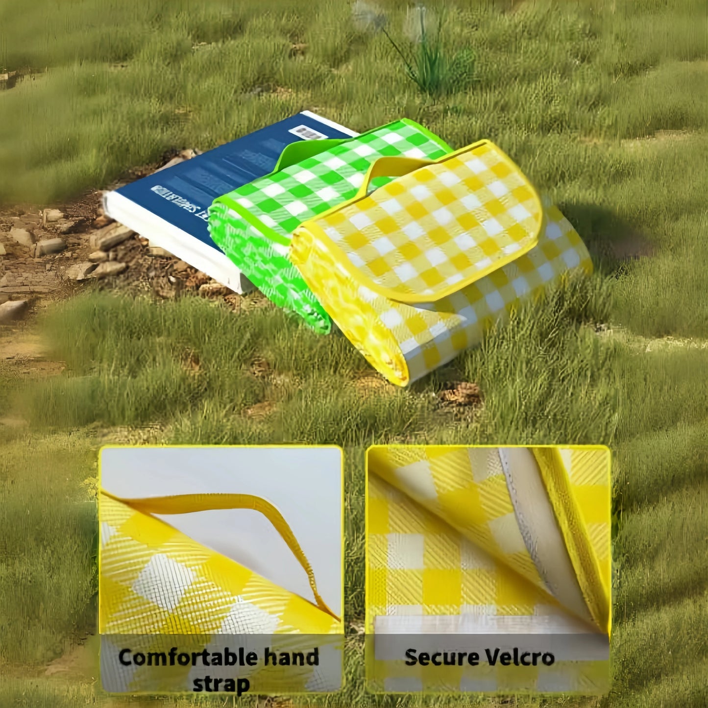 Outdoor camping picnic blanket, mat used for tent cushion, lawn cushion, wider picnic cloth