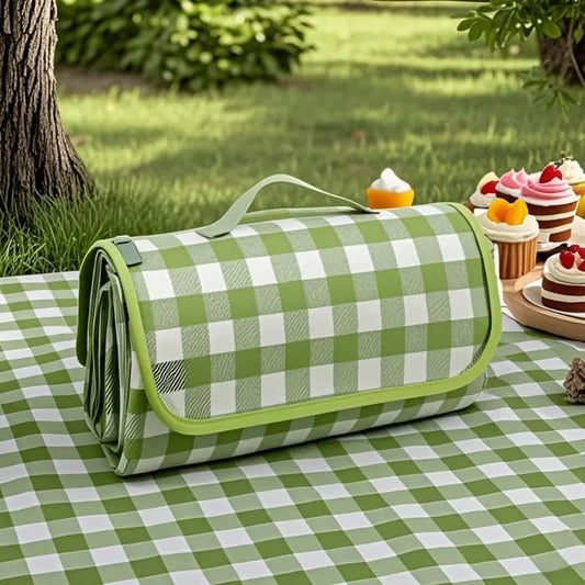 Outdoor camping picnic blanket, mat used for tent cushion, lawn cushion, wider picnic cloth