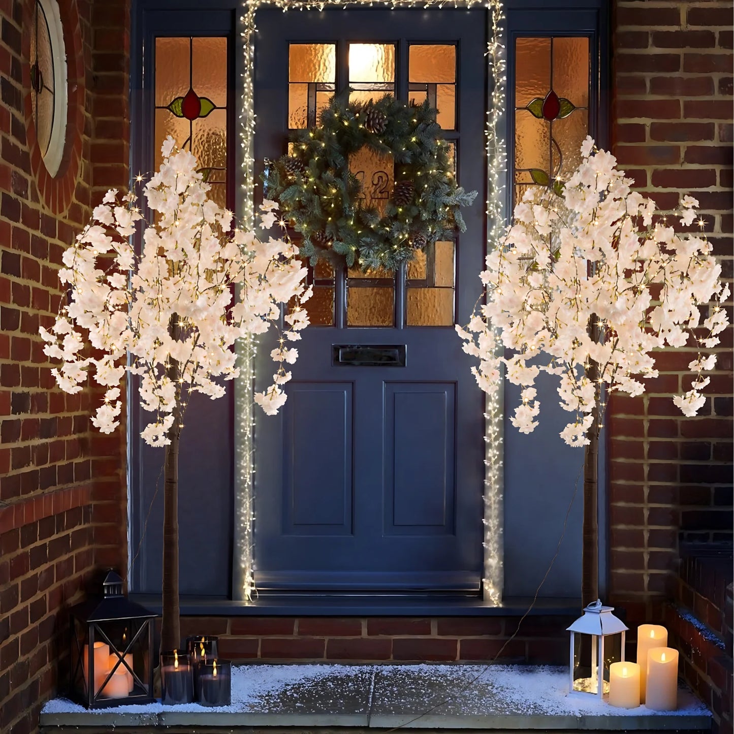 Cherry Blossom Tree Light, 6ft, 450 LED Lights