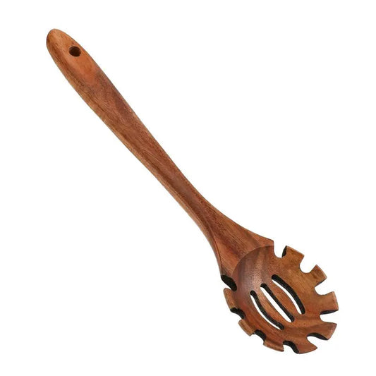 Wooden Spaghetti And Pasta Server Long Handle