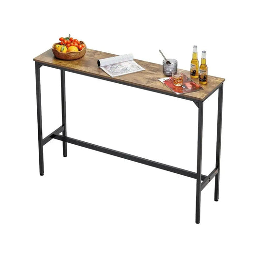 55x15x39in Bar Height Pub Table Cocktail Coffee Counter Kitchen Dining Furniture