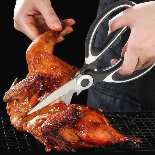 Multifunctional Kitchen Stainless Steel Scissors